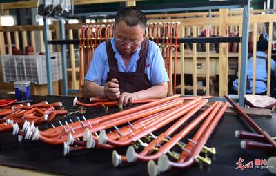 河北肅寧 奏響產業強音，打造樂器“全品類”生產基地